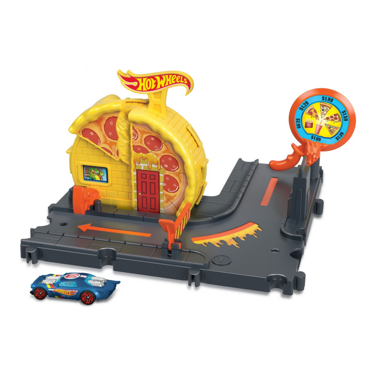 Automobilių trasa Miestas HOT WHEELS HMD53 ermitazas lt