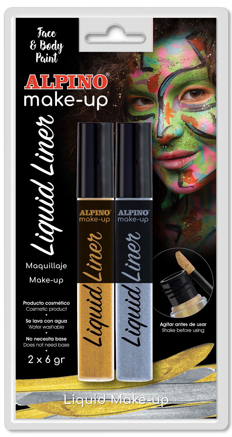 Veido Da Ai Alpino Liquid Liner Sidabro Aukso X G Ermitazas Lt