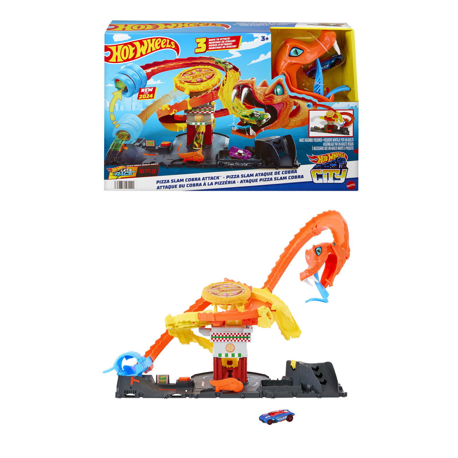 HOT WHEELS rinkinys Gyvatė picerijoje ermitazas lt