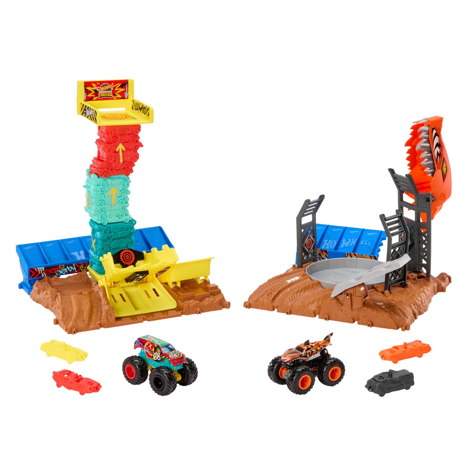 Hot Wheels Rinkinys D Ip Monstr Pusfinali Kov Arena Vairi Dizain Ermitazas Lt