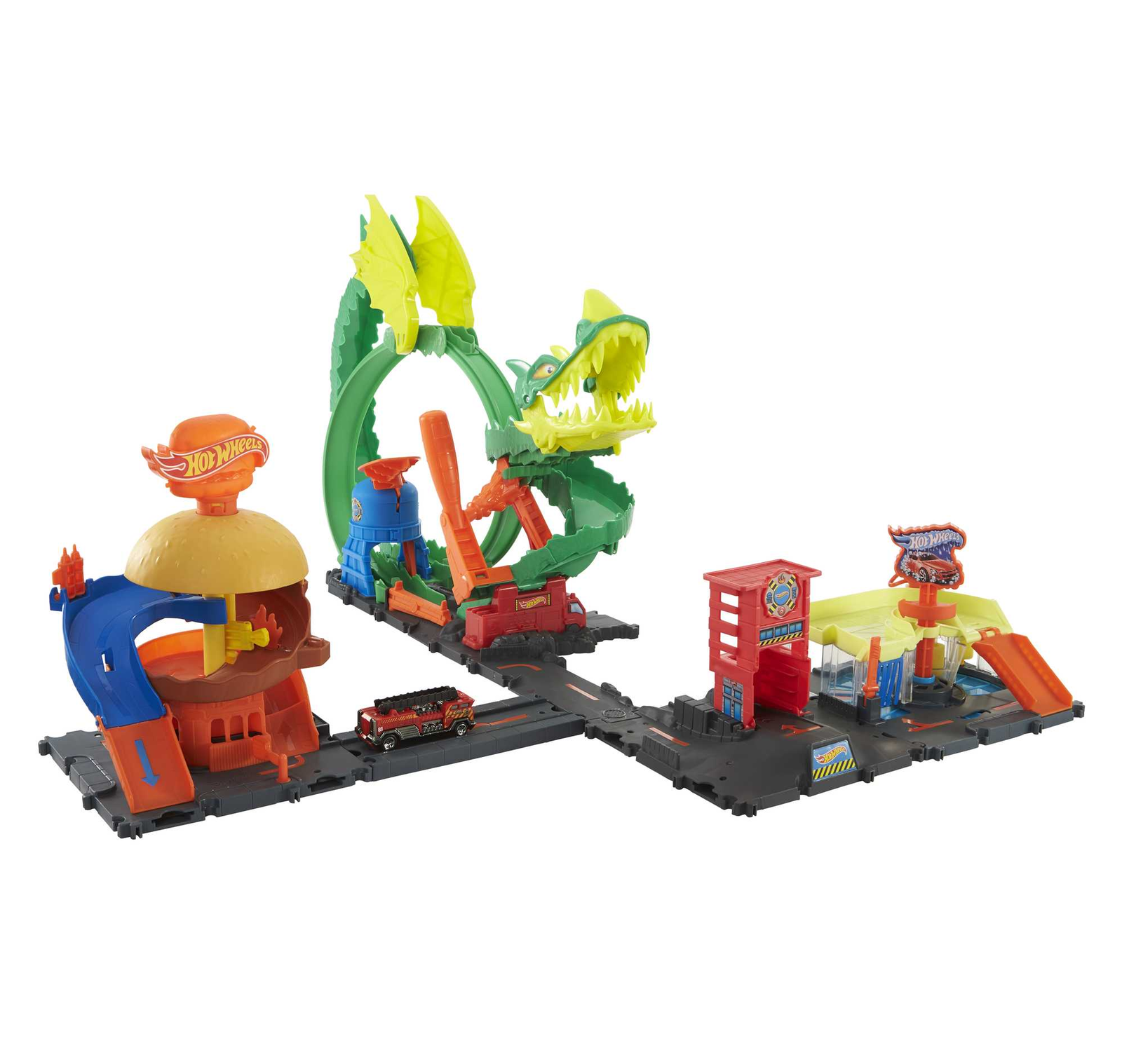 Žaislinė trasa Hot Wheels žaidimo rinkinys Miestas ermitazas lt