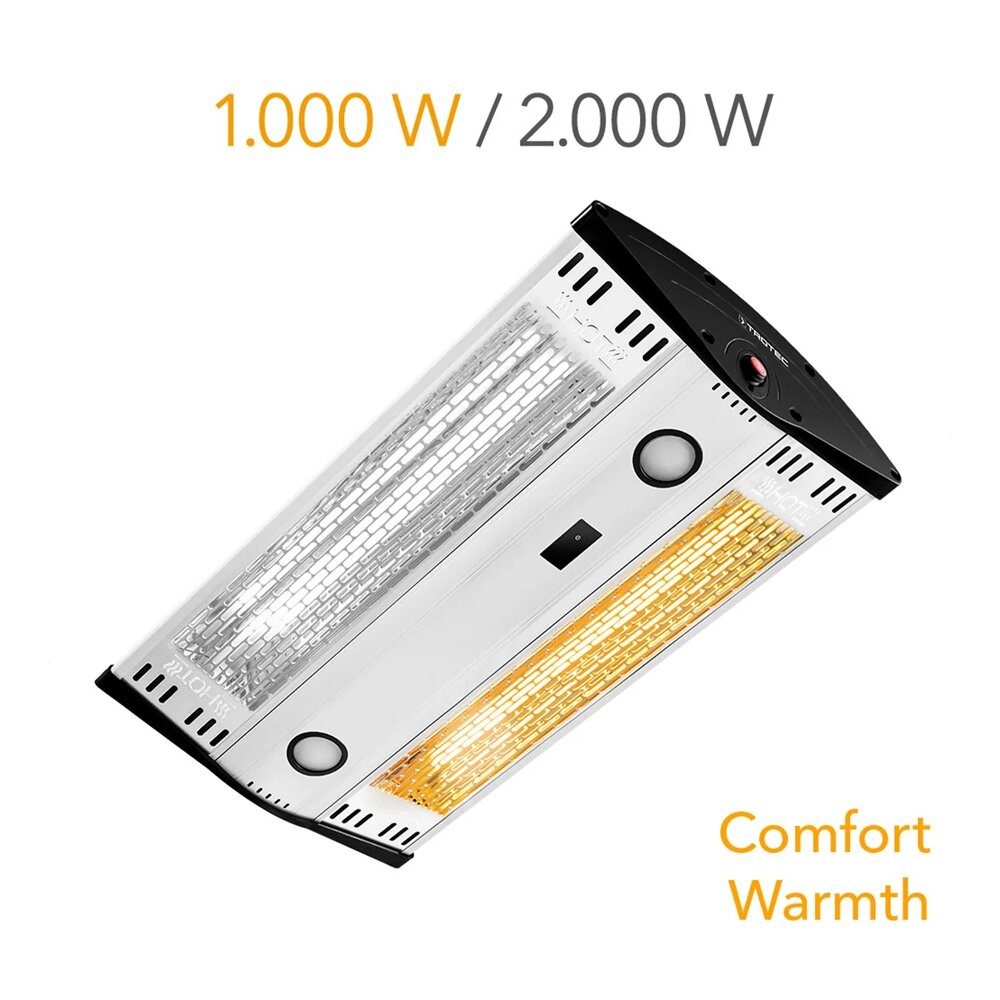 Halogeninis infraraudonųjų spindulių šildytuvas Trotec IR 2000 C 06-01094 - 7