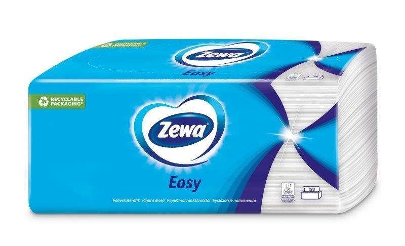 Popieriniai rankšluosčiai ZEWA Easy C-Fold