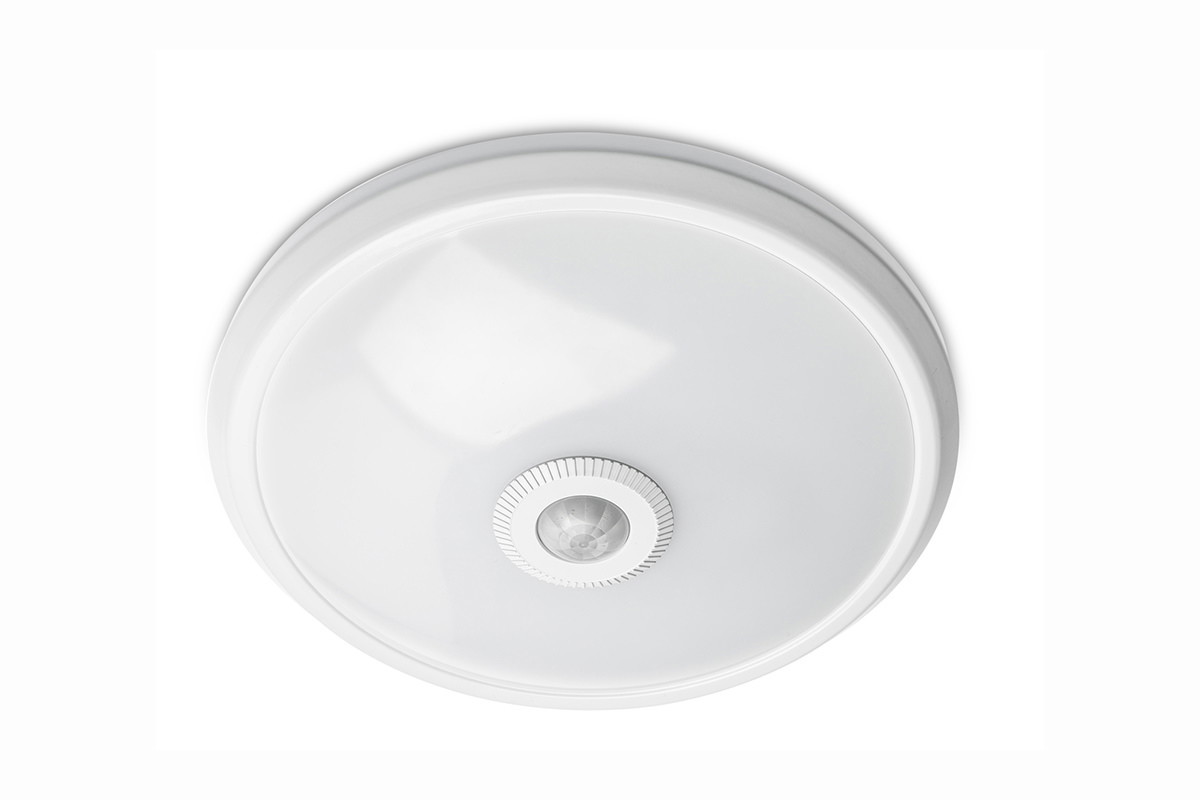 Plafoninis LED šviestuvas GTV ITALIA, 16 W, 1200 lm, 4000 K, IP20, su judesio davikliu, Ø29 cm-0