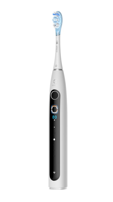 Elektrinis dantų šepetėlis OCLEAN X Pro 20 S, baltos spalvos-1