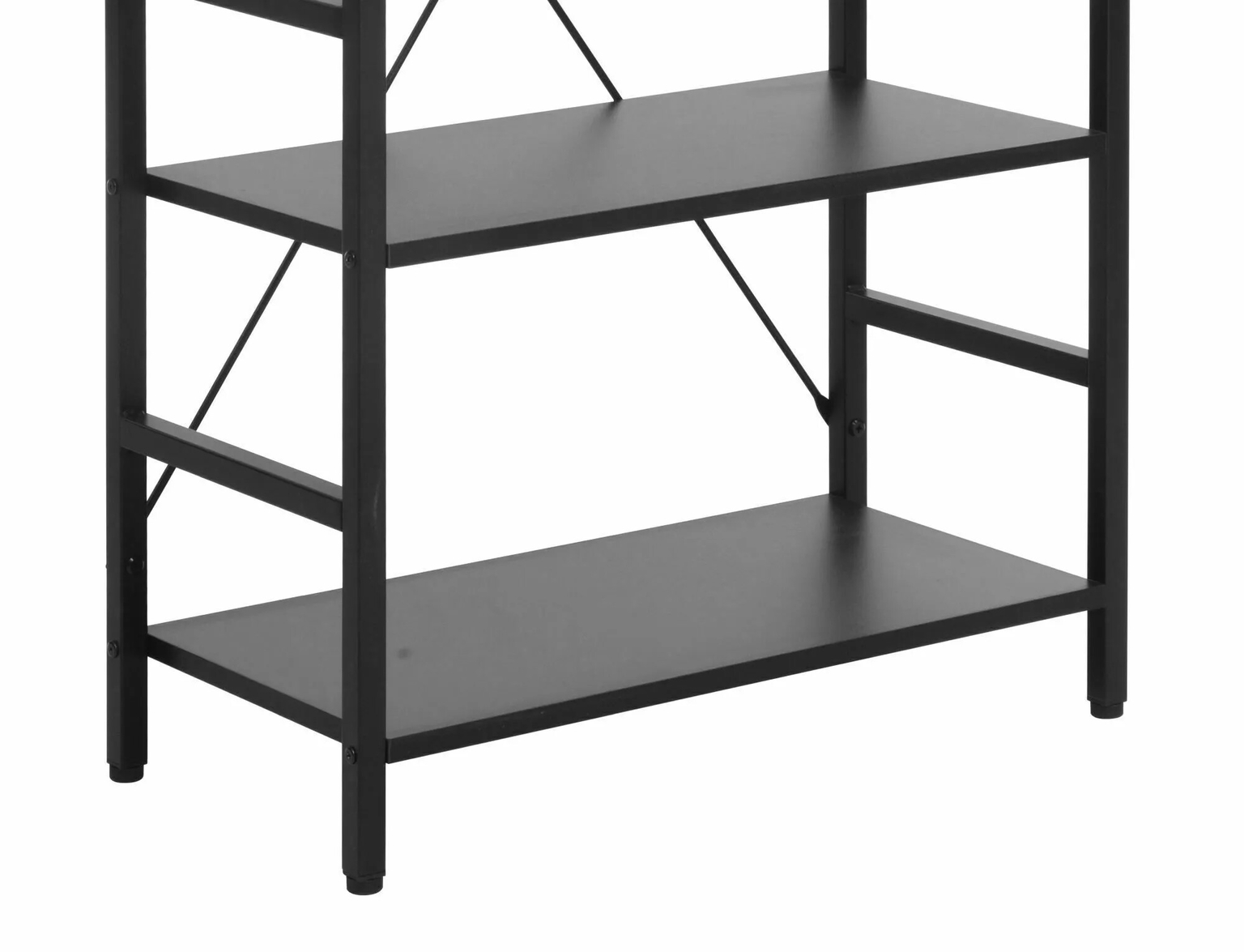 Pastatoma lentyna Loft R4, 60x30x115 cm, juoda - 2