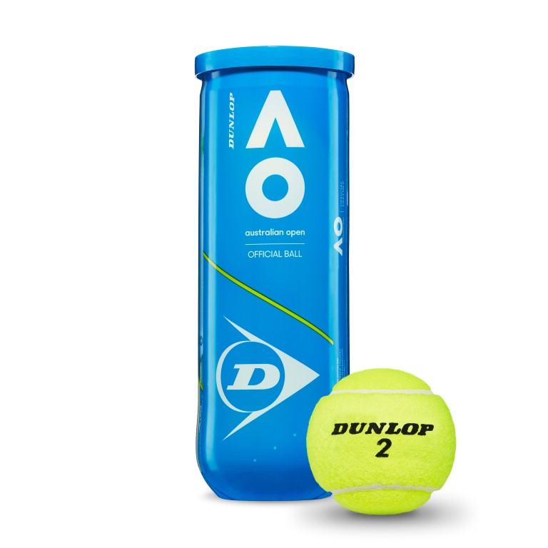 Teniso kamuoliukai Dunlop AUSTRALIAN OPEN 3-tube ITF-1