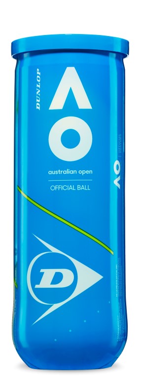 Teniso kamuoliukai Dunlop AUSTRALIAN OPEN 3-tube ITF-0
