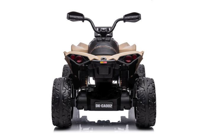 Elektrinis keturratis vaikams Quad CAN-AM Renegate, kreminės spalvos - 7