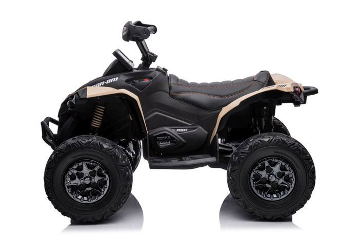 Elektrinis keturratis vaikams Quad CAN-AM Renegate, kreminės spalvos - 5