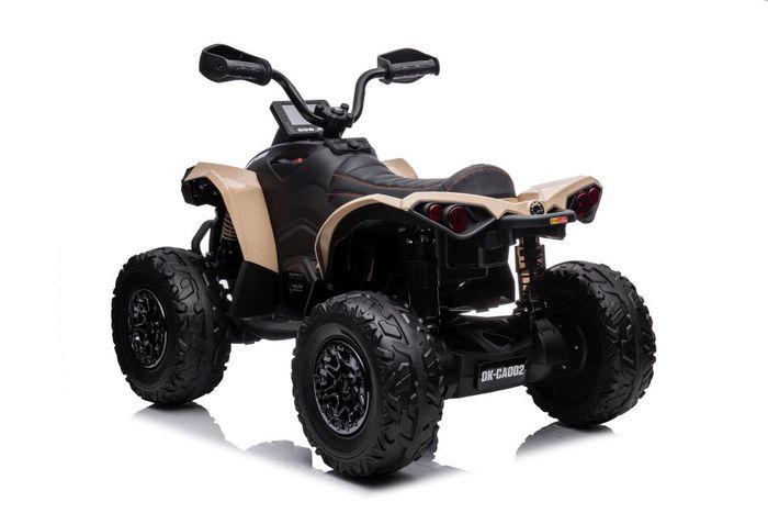 Elektrinis keturratis vaikams Quad CAN-AM Renegate, kreminės spalvos - 6