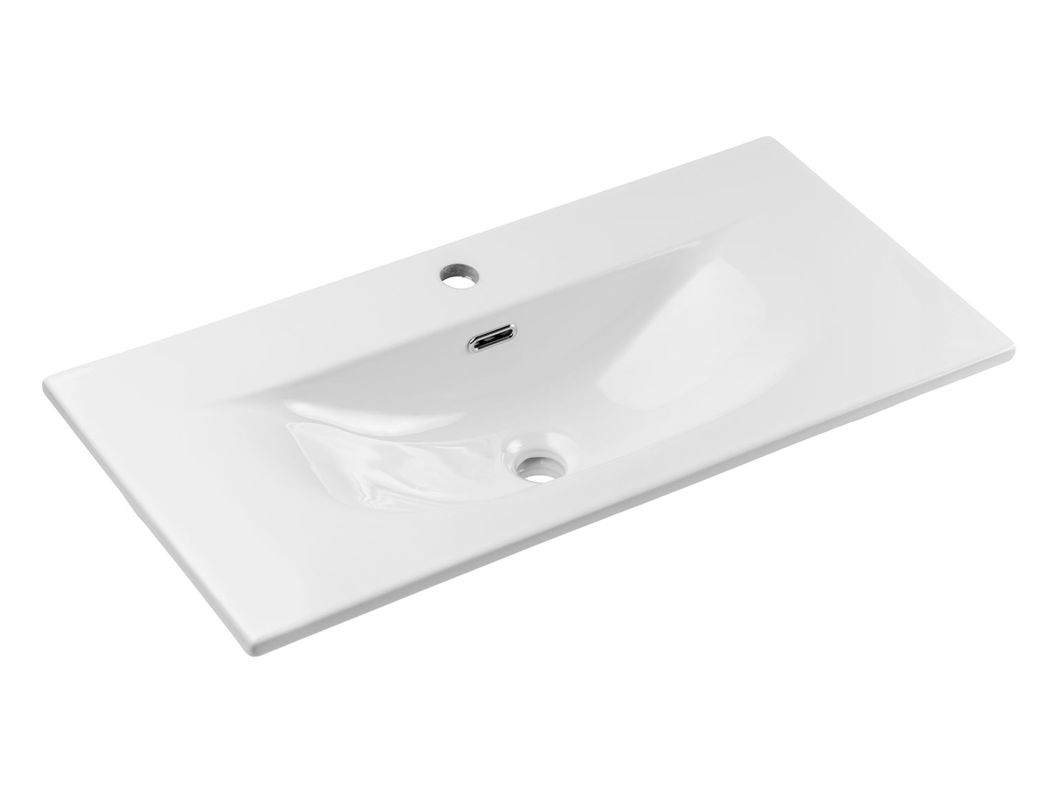 Praustuvas SKY 3 80CM ( E-8099-3-80 ), 80x40 cm, baltas-1
