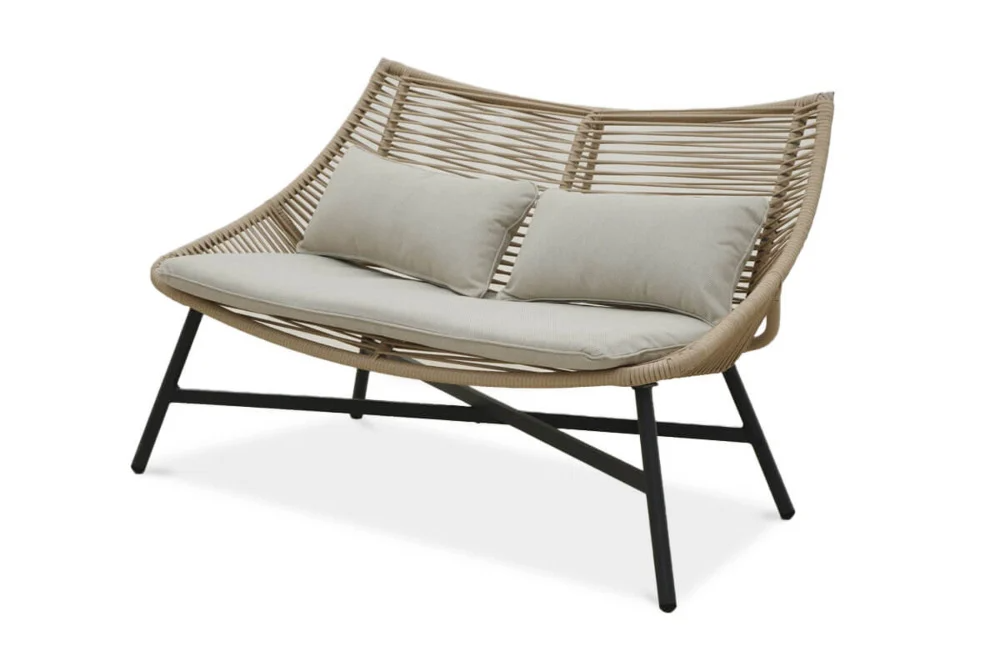 Lauko baldų komplektas ALMERA CAFFE, Beige - 2