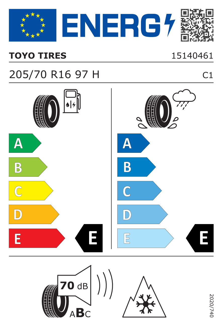 Toyo Observe GSi-6 205/70R16 97 H - 2