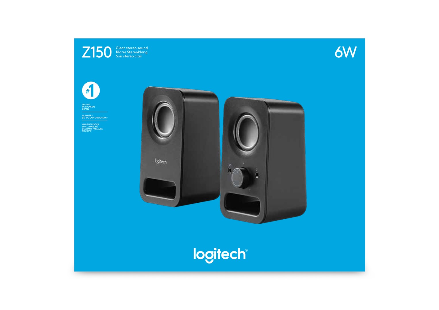 Logitech Z150 Juoda Vielinis 3 W - 6