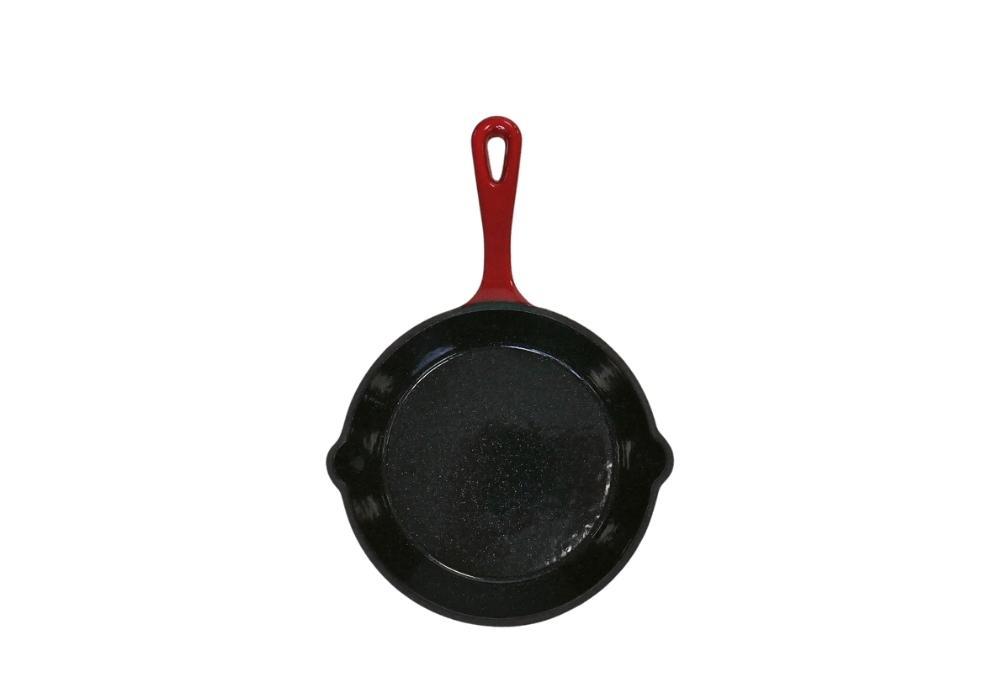 Ketaus keptuvė GRAND FEU, raudonos sp., tinka visų tipų viryklėms, ø 15.5 cm-1