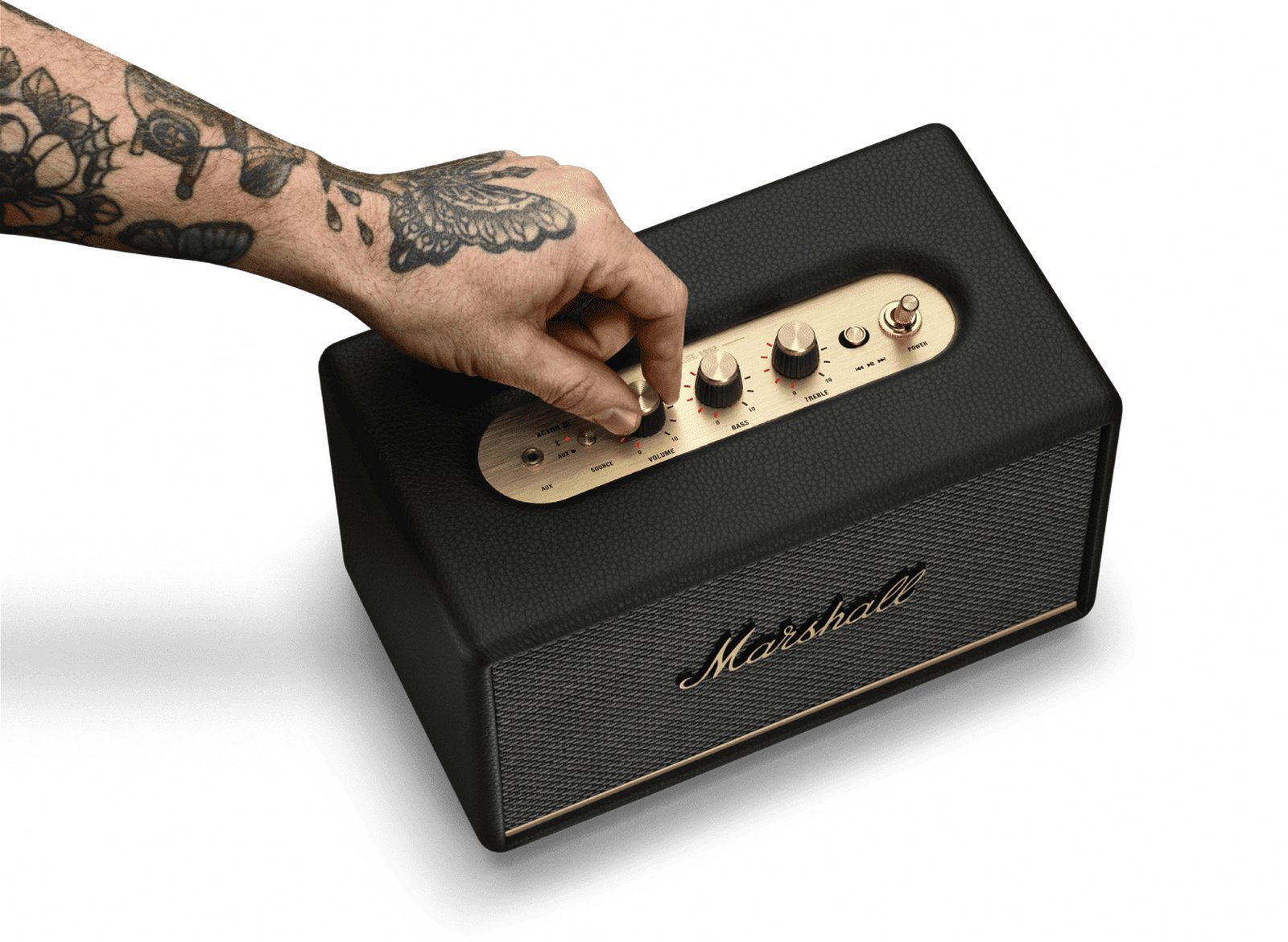 Marshall actonⅢ Marshall Acton III Bluetooth nešiojama kolonėlė, Rudos