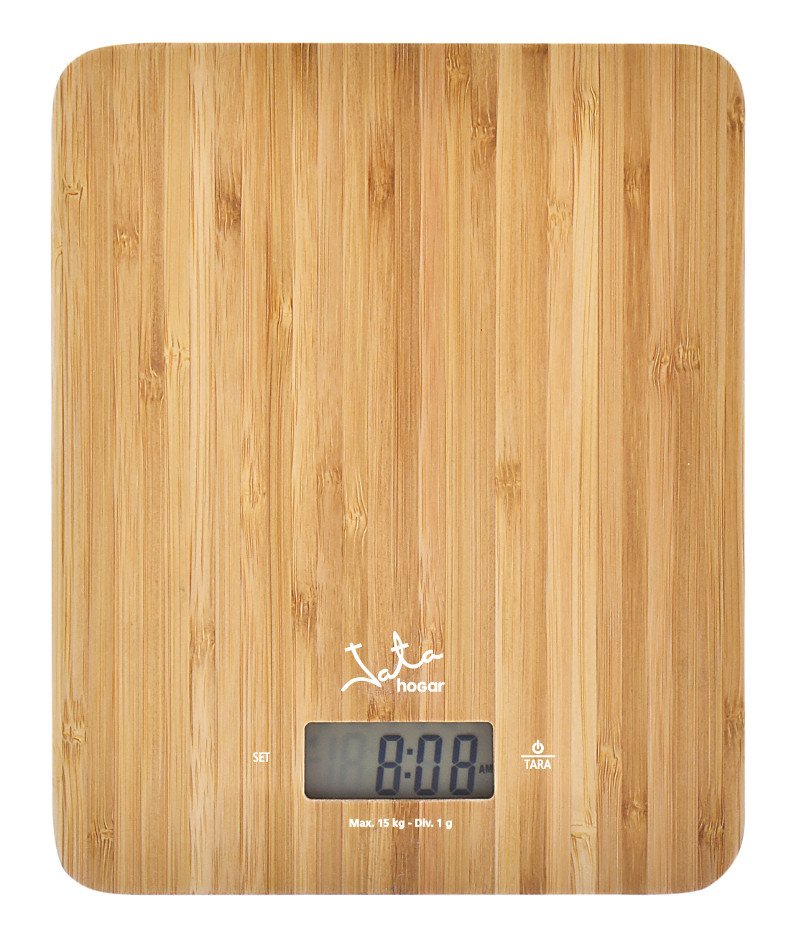 Virtuvinės svarstyklės Jata 720 Bamboo-1