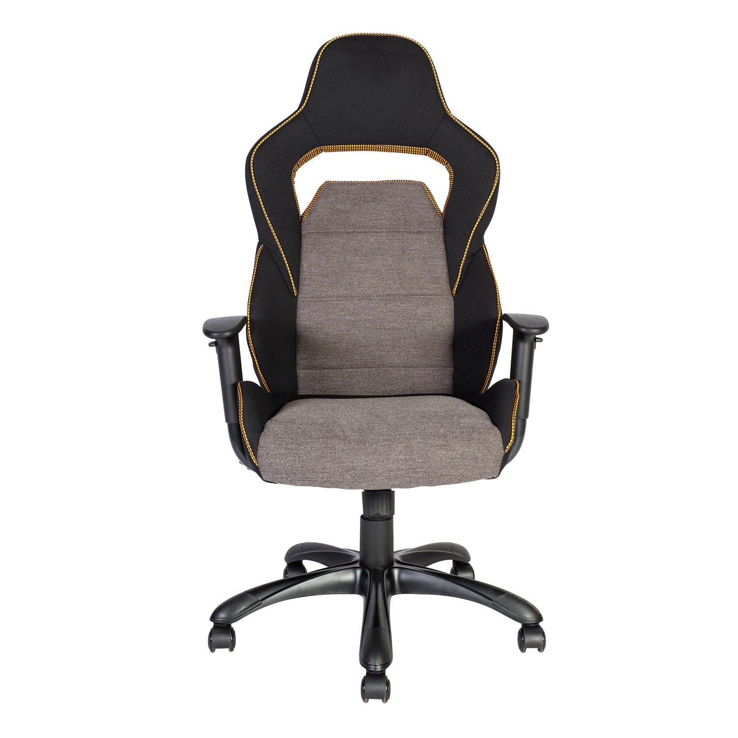 Biuro kėdė COMFORT 69x68xH120-130 cm, juoda/pilka - 4