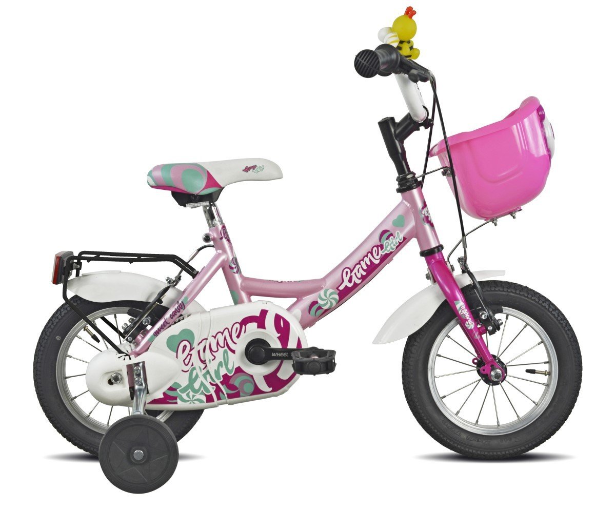 Vaikiškas dviratis ESPERIA 9900 Mascotte MTB 12 dydis , rožinės sp.