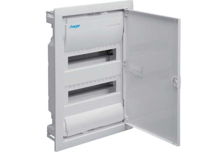 Potinkinis skydelis HAGER Volta, IP30, 2 x 12 mod.-0