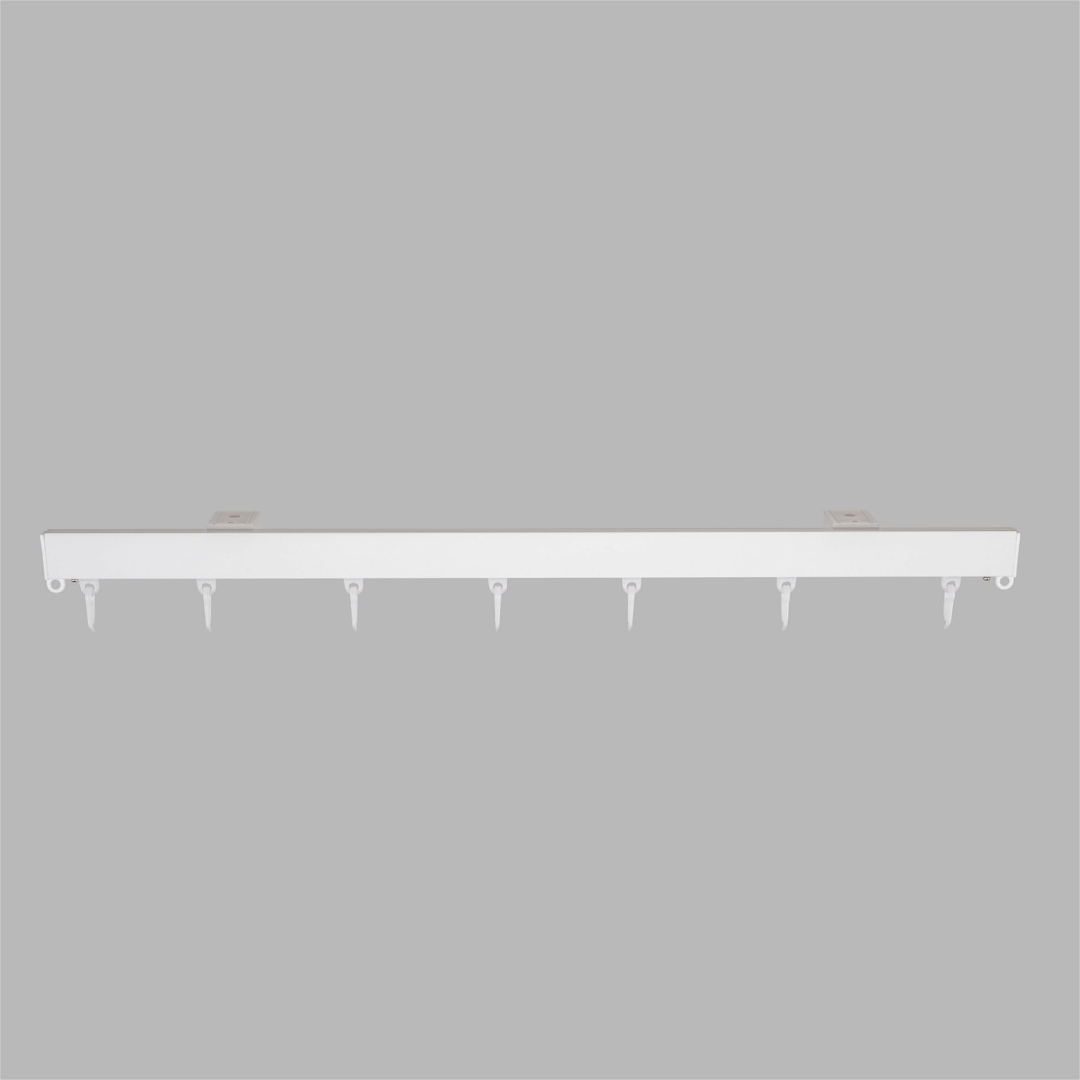 Aliuminio profilis, baltos sp., 150 cm, sukomplektuotas