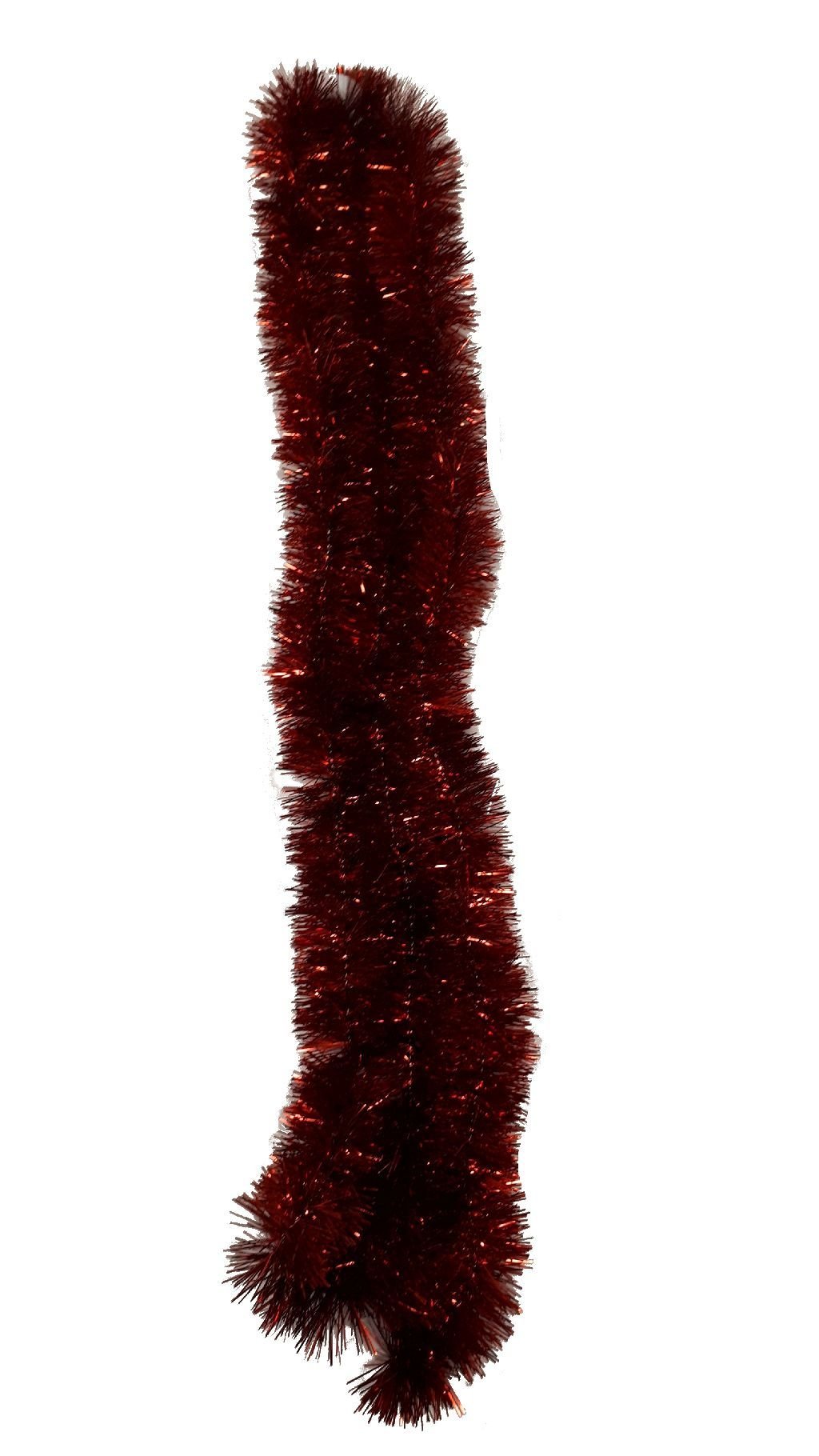 Lavsaninė girlianda, raudona, 2 m x 70 mm