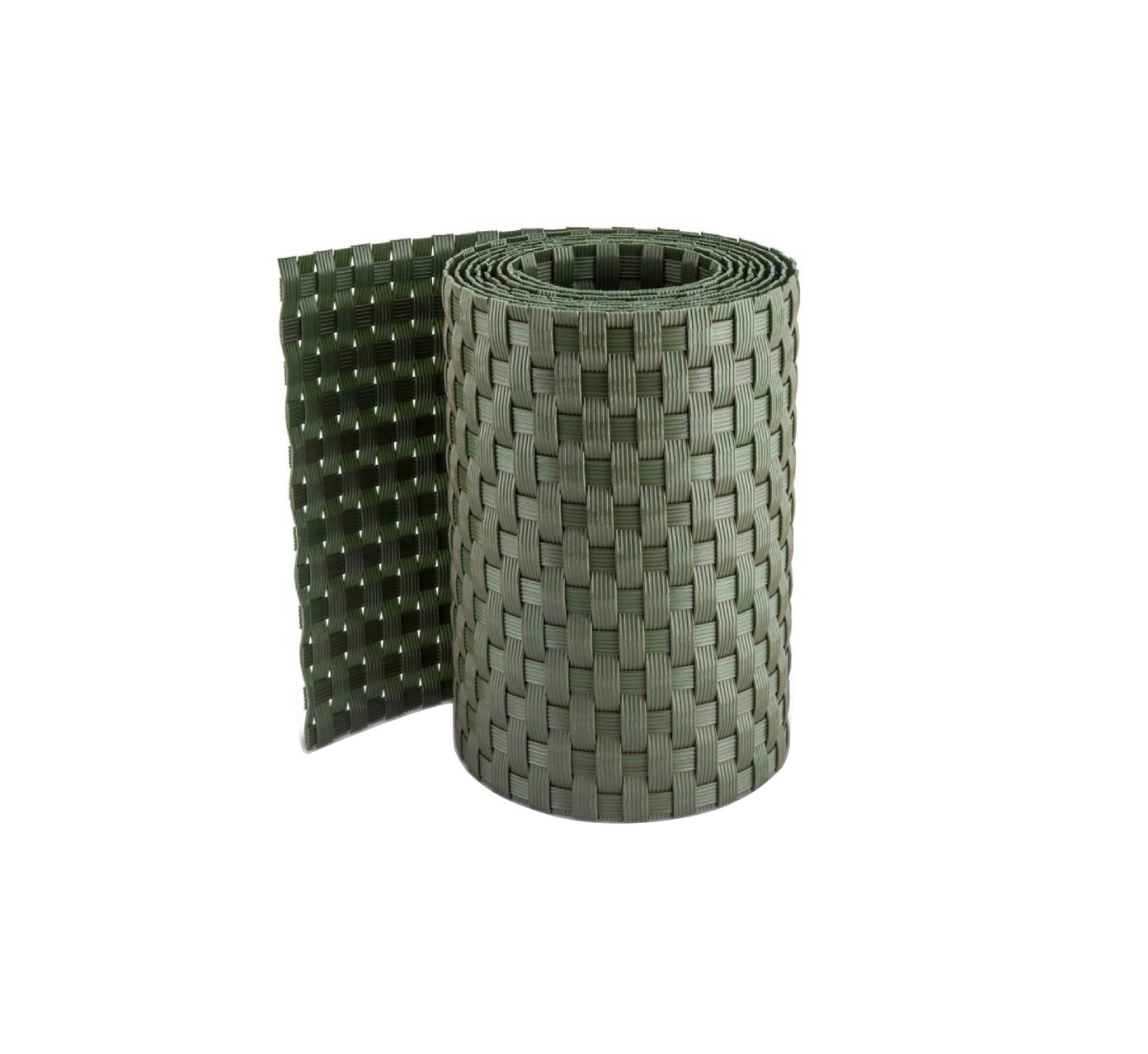 Tvoros juosta MIKKO RATTAN, žalios sp., 19 cm pločio, 12,75 m ilgio-0