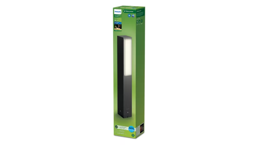 Pastatomas LED lauko šviestuvas PHILIPS STRATOSPHERE UE, IP44 2700K 3,8W 800lm h42cm-1