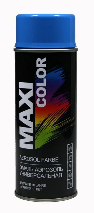 Purškiami dažai MAXI COLOR RAL5015, dangaus mėlynumo sp., 400 ml
