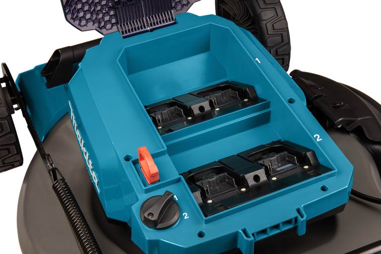 Akumuliatorinė vejapjovė MAKITA DLM530Z, 2 x 18 V, 53 cm, 70 l, be akumuliatoriaus - 2