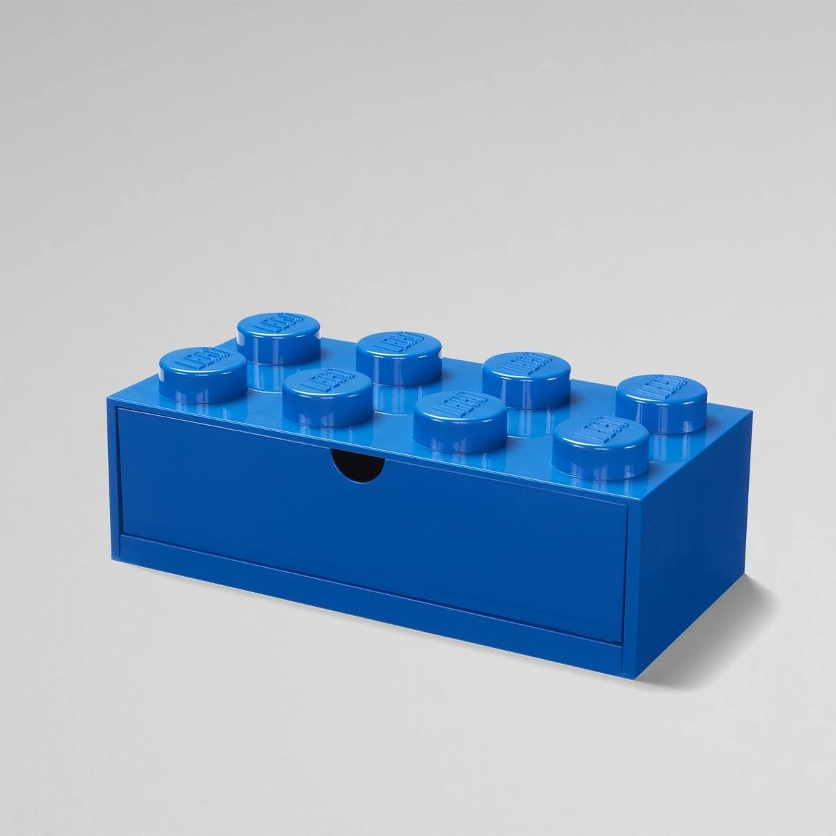 Daiktadėžė LEGO DESK, mėlynos sp., 31,6 x 15,8 x 11,3 cm, 580 ml