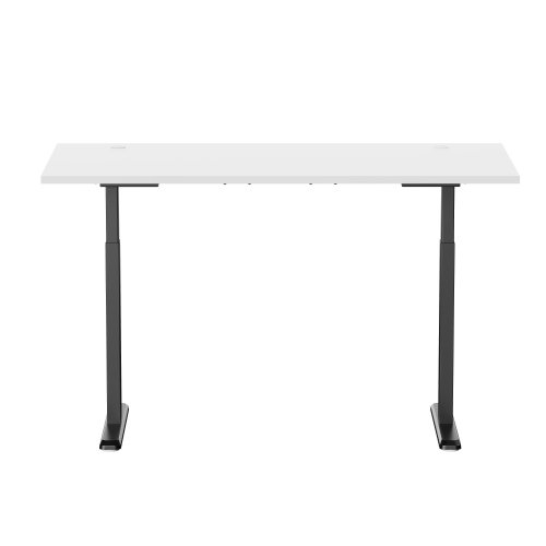 Reguliuojamo aukščio rašomasis stalas Up Up Bjorn L, 150x75 cm, balta/juoda-1