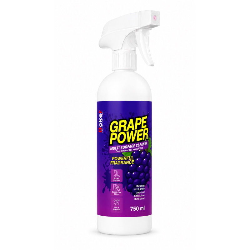 Universalus paviršių valiklis GRAPE POWER, su šluoste-0