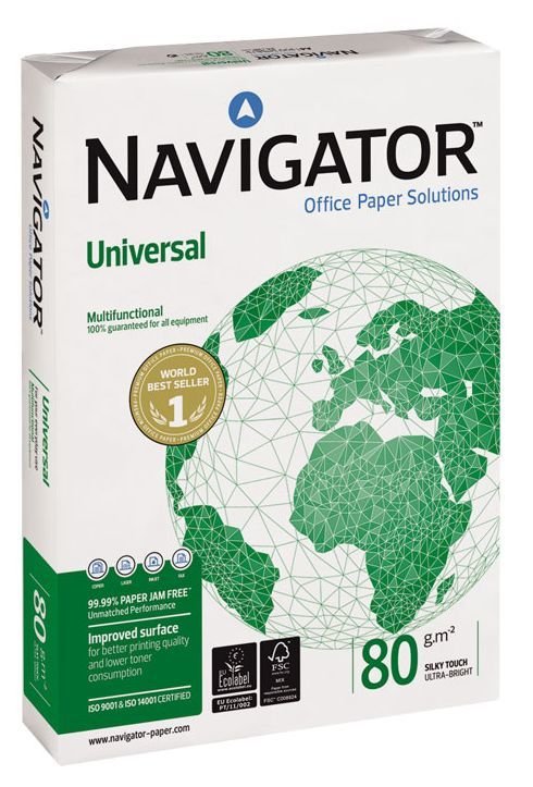 Popierius NAVIGATOR UNIVERSAL, A3, 80 g/m2, 500 lapų