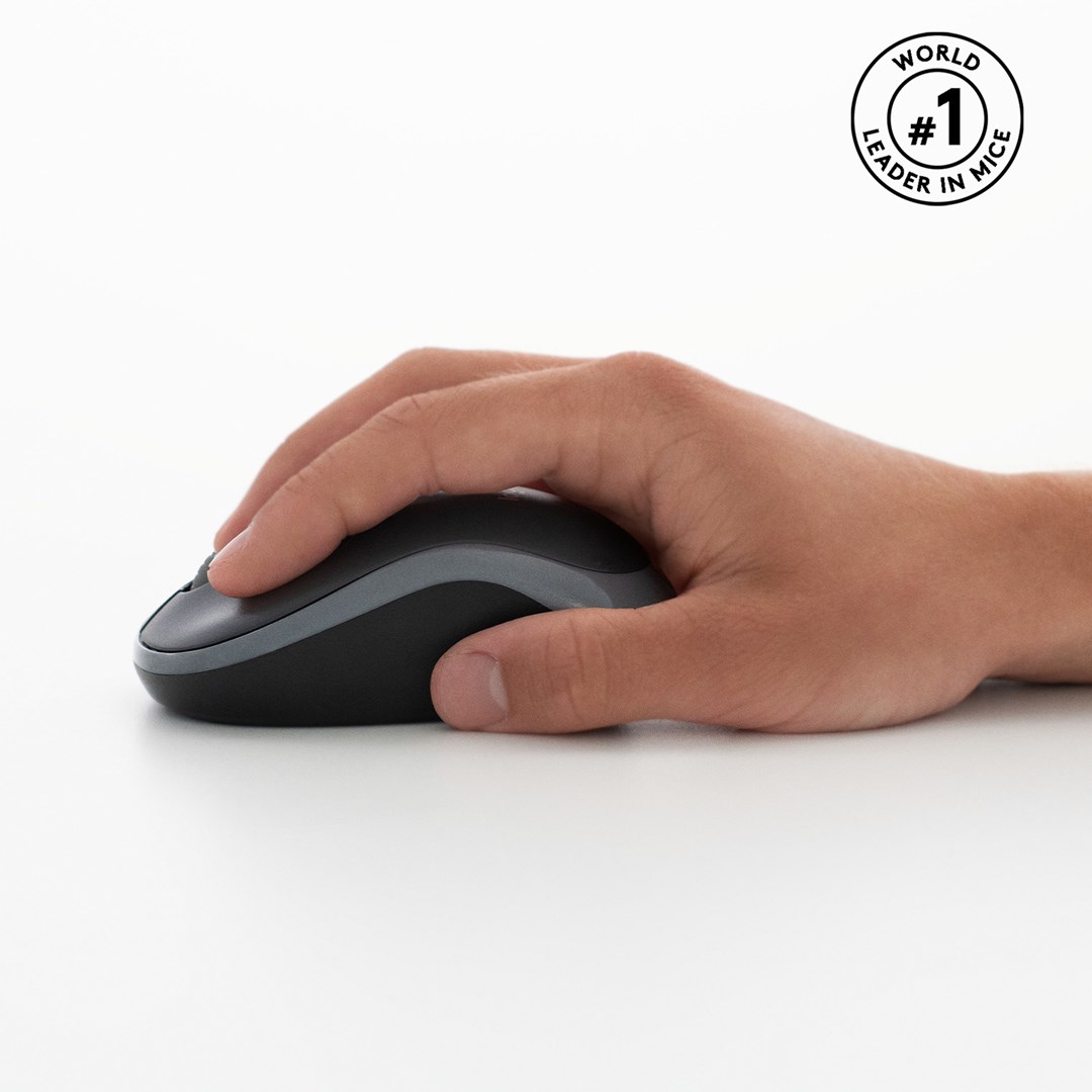 Klaviatūros ir pelės komplektas Logitech MK270, EN, juoda, belaidė - 3