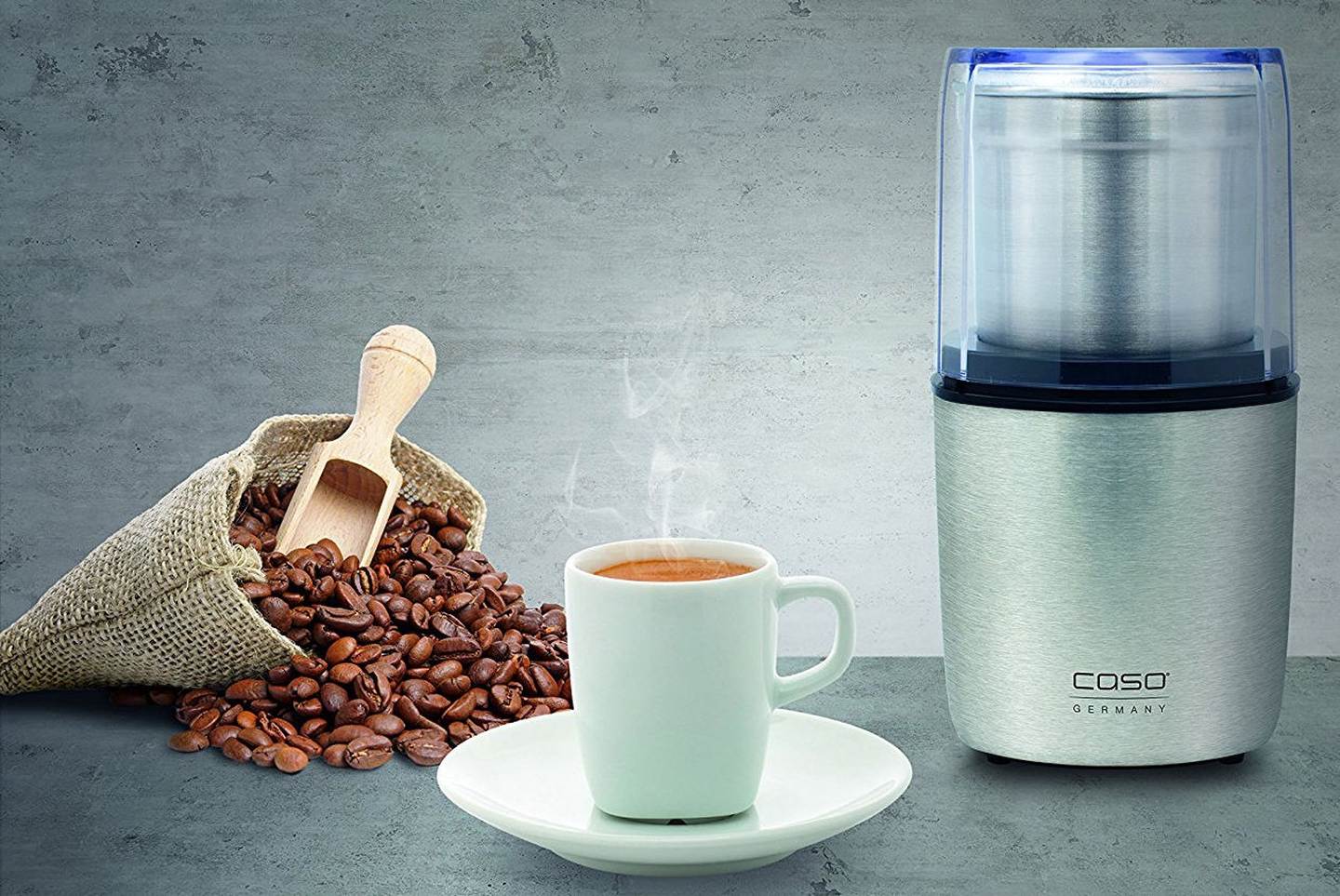 Kavamalė Caso Coffee & Kitchen Flavour Content, juoda/nerūdijančiojo plieno - 5