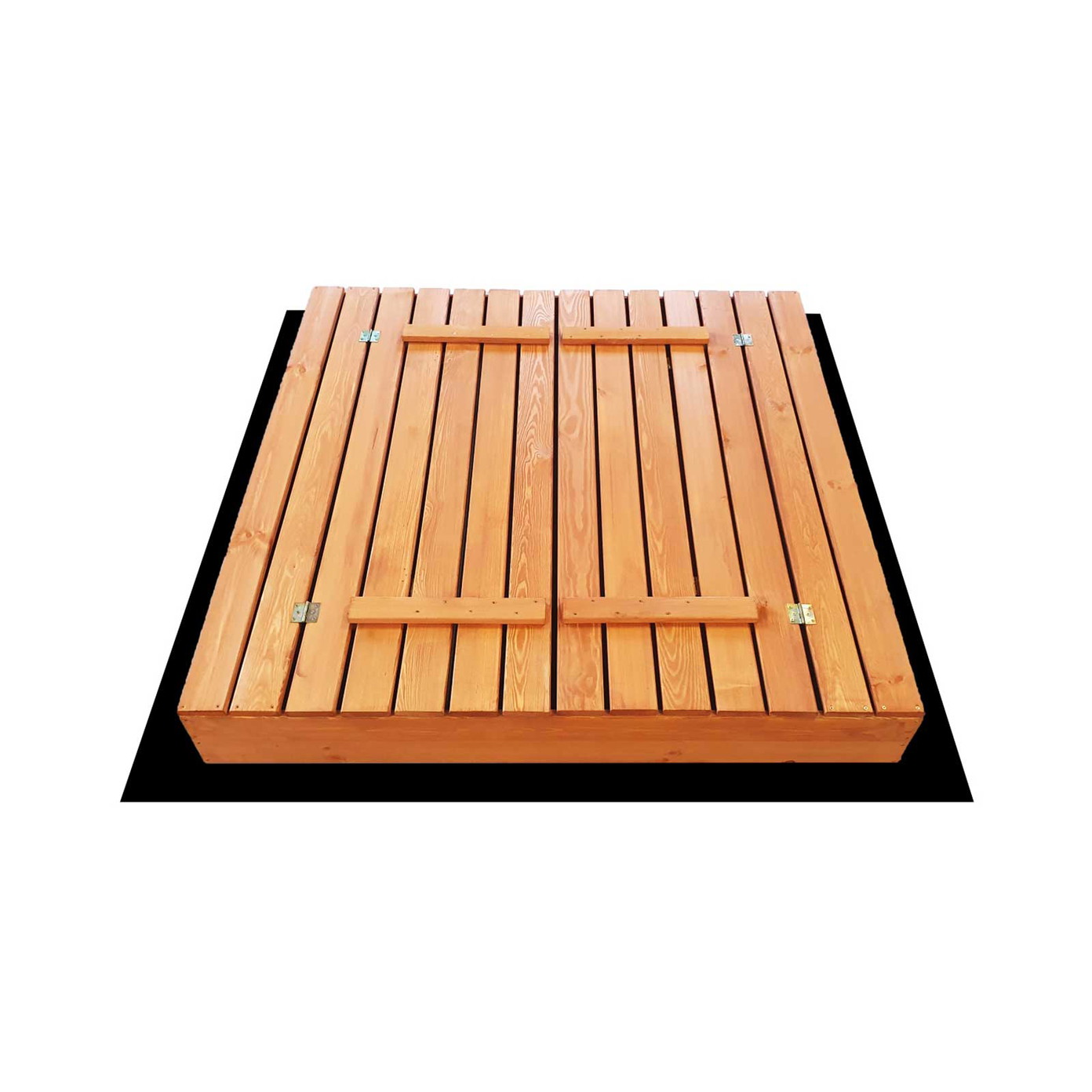 Smėlio dėžė Bonus Orbis su patiesalu, 160x160 cm-1