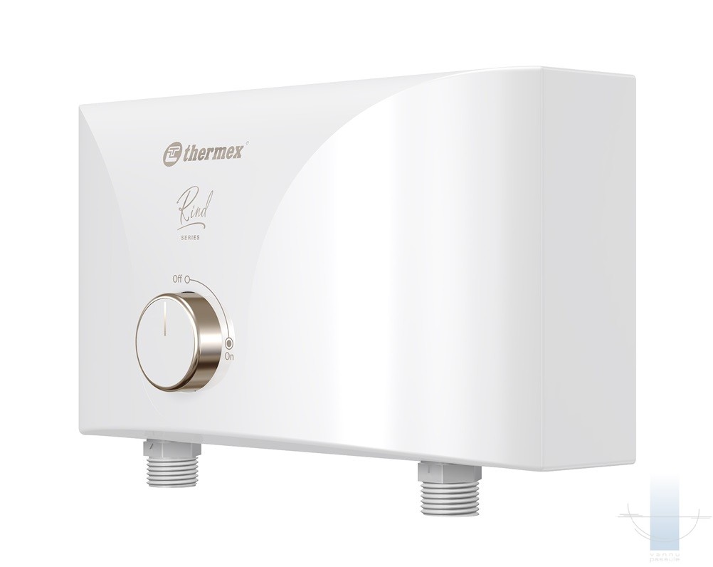 Momentinis vandens šildytuvas THERMEX RIND, 5.5 kW, baltos spalvos-1