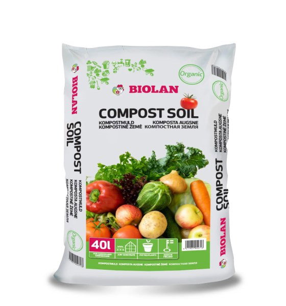 Kompostinė žemė BIOLAN, 40 l-0