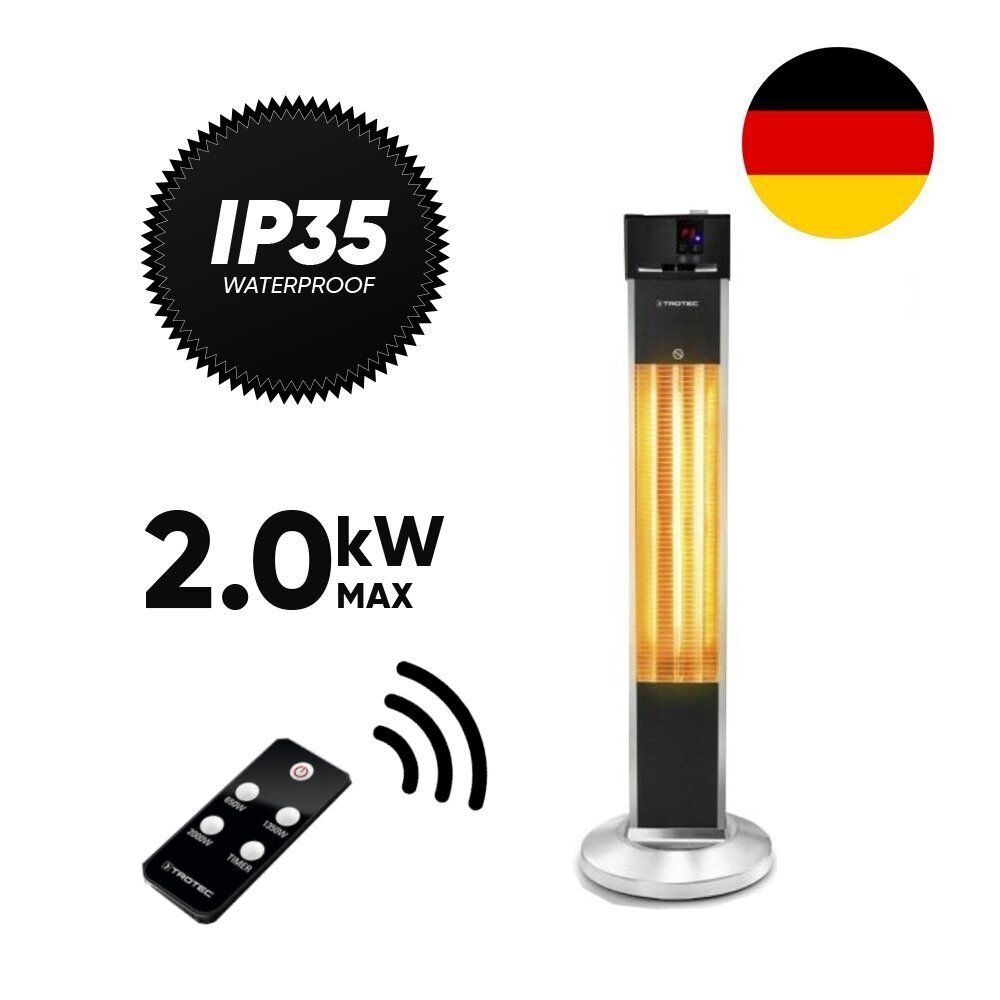Anglies pluošto infraraudonųjų spindulių šildytuvas Trotec IRS 2000 E 06-00403-0