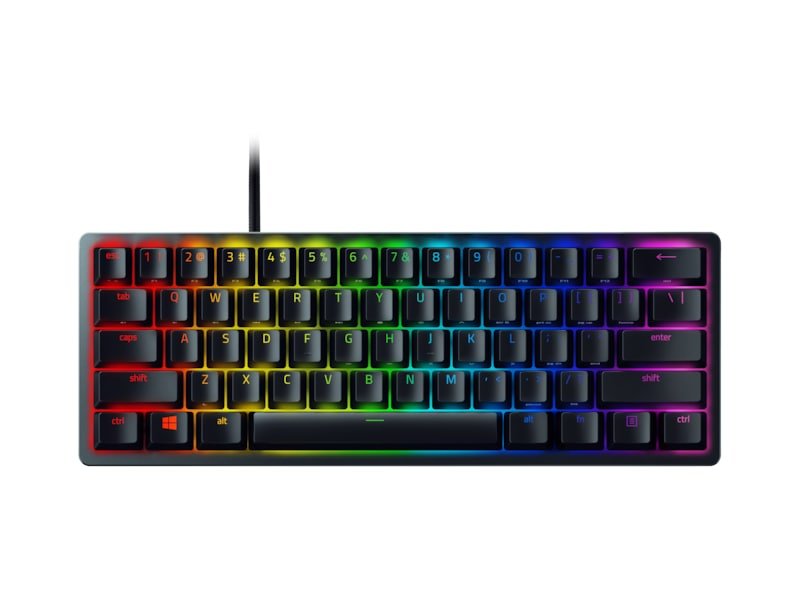 Klaviatūra Razer Huntsman Mini 60% RGB, EN, juoda - 2