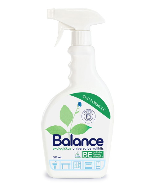 Ekologiškas virtuvės paviršių ir šaldytuvo valiklis BALANCE, 450 ML-0
