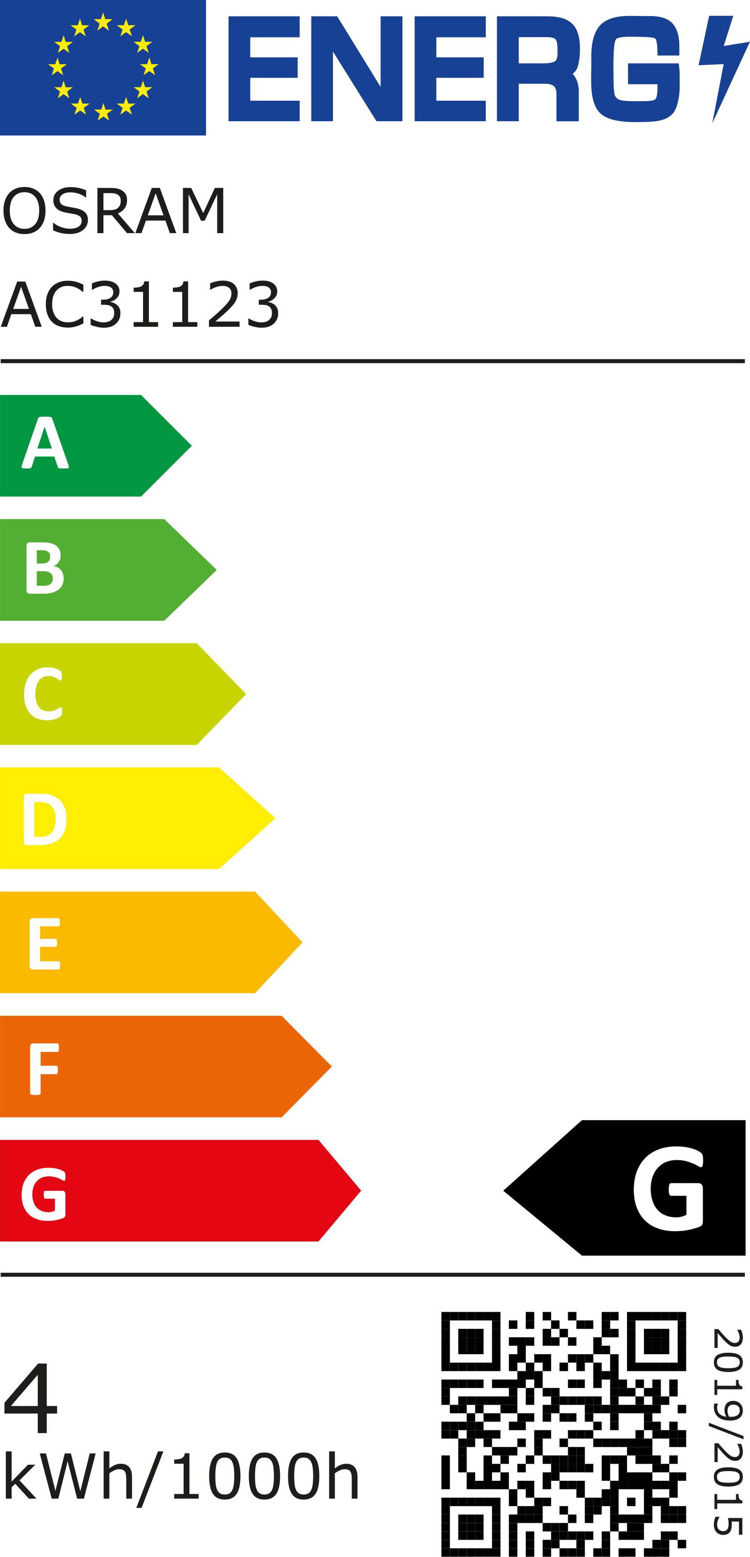 LED lemputė OSRAM, GU10, PAR16 25, 4,2W, 2700K, RGBW, 120°, 250 lm, matinė, su pulteliu-2