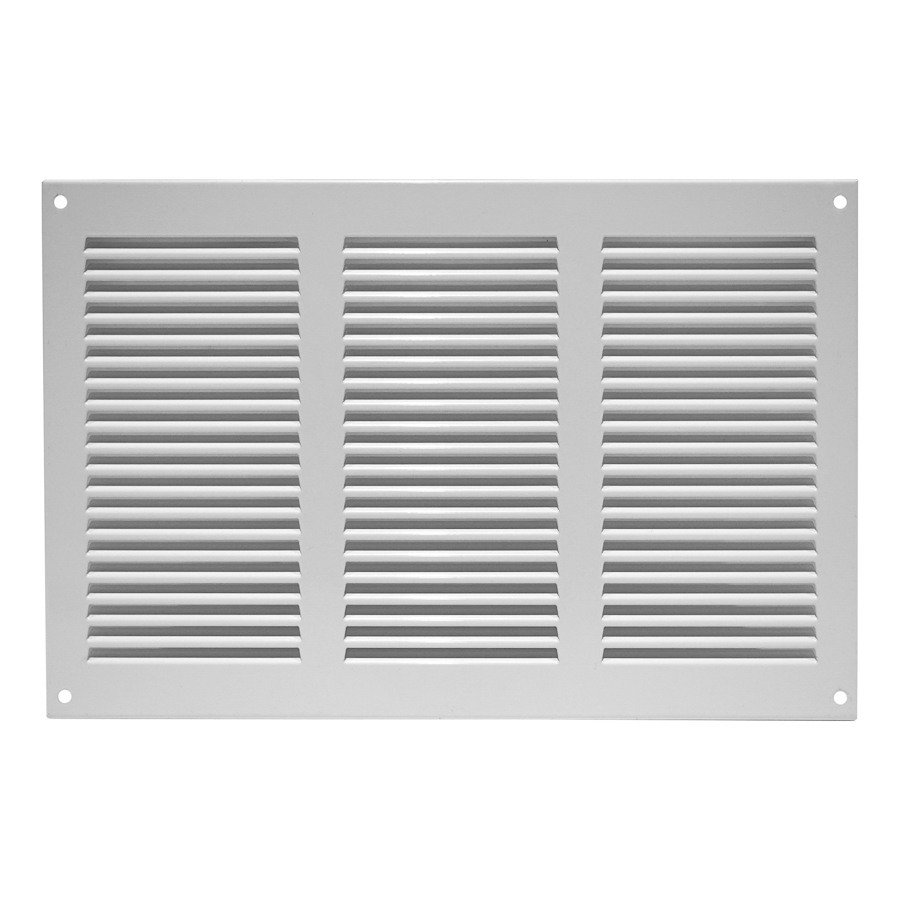 Metalinės ventiliacijos grotelės MR3020, 300 x 200 mm, baltos sp.
