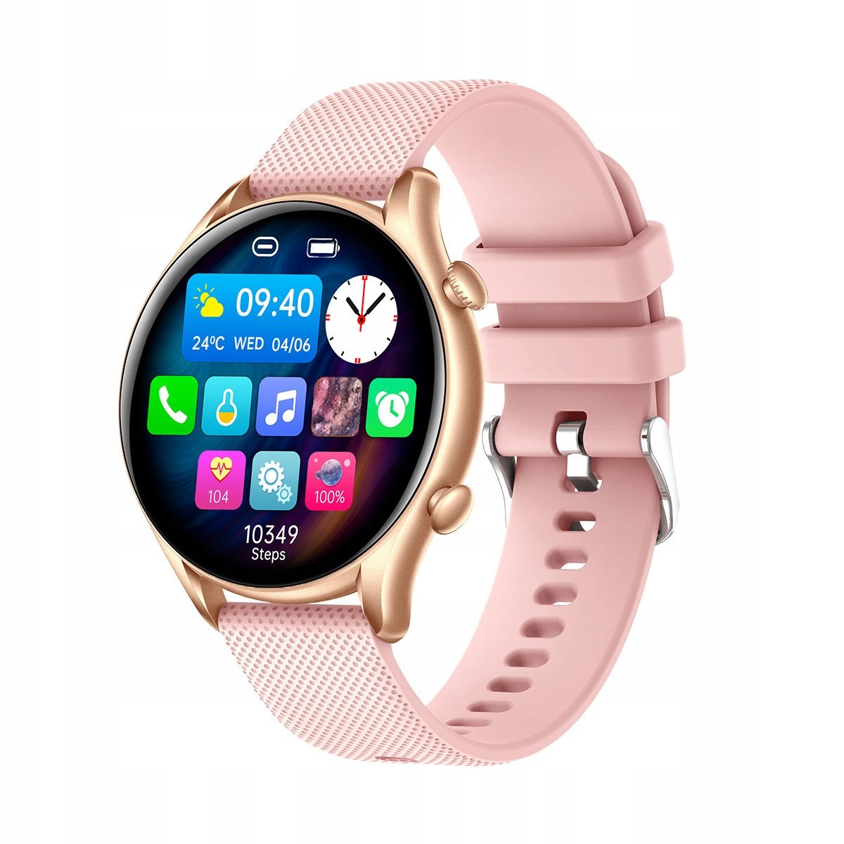 Išmanusis laikrodis MyPhone Watch EL, rožinis