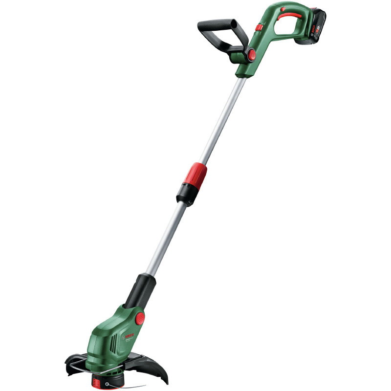 Akumuliatorinė žoliapjovė BOSCH UniversalGrassCut 18V-26-500, 18 V, 2,0 Ah, 26 cm-0