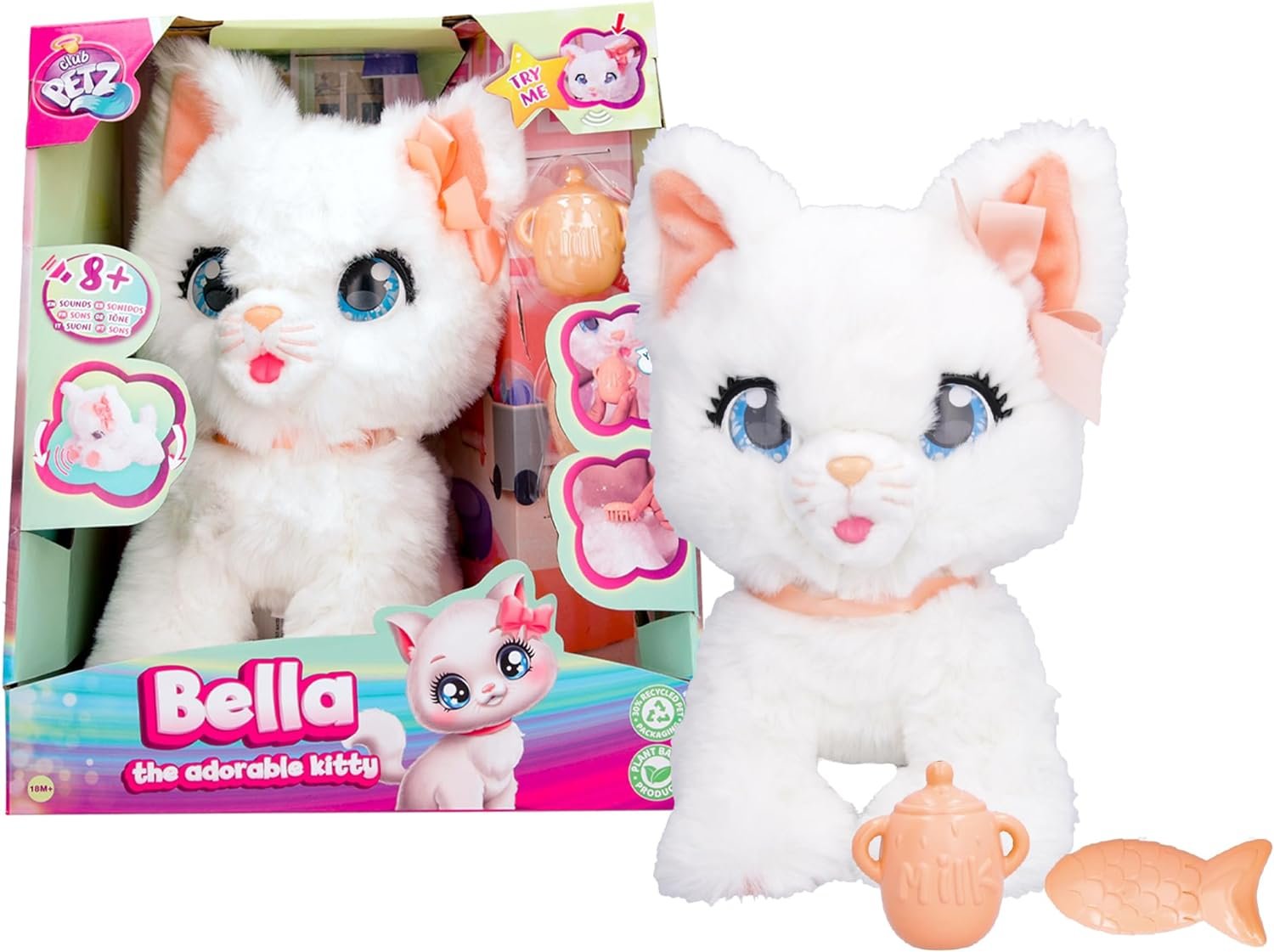 Žaislinė katė BELLA - 1