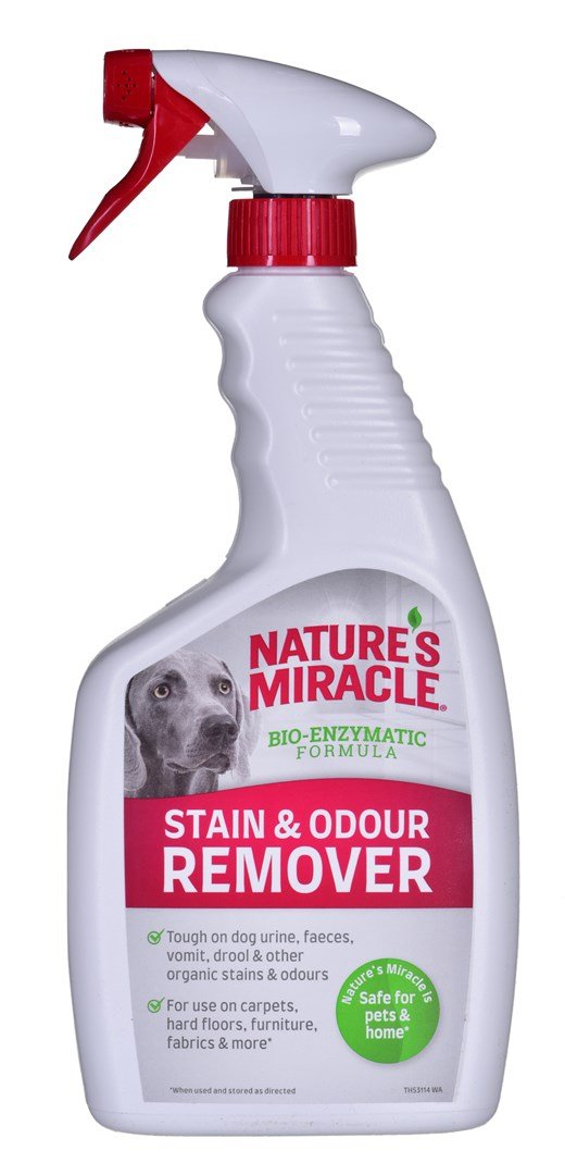Priemonė kasdieniams šunų nešvarumams šalinti Nature's Miracle Stain&Odour Melon, 946 ml