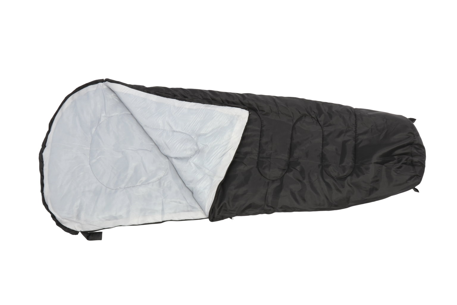 Miegmaišis NATURE REST, 180 x 80 x 50 cm, juodos sp.-1